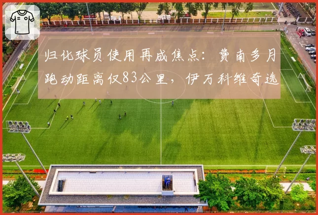归化球员使用再成焦点：费南多月跑动距离仅83公里，伊万科维奇选人标准遭质疑